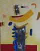 Acrylic/Graphite& Collage