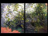 oil paint on panel