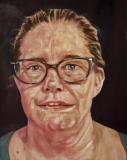 Oil on wood panel