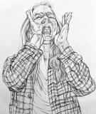 Ebony pencil on paper