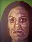 Oil on canvas mounted to board